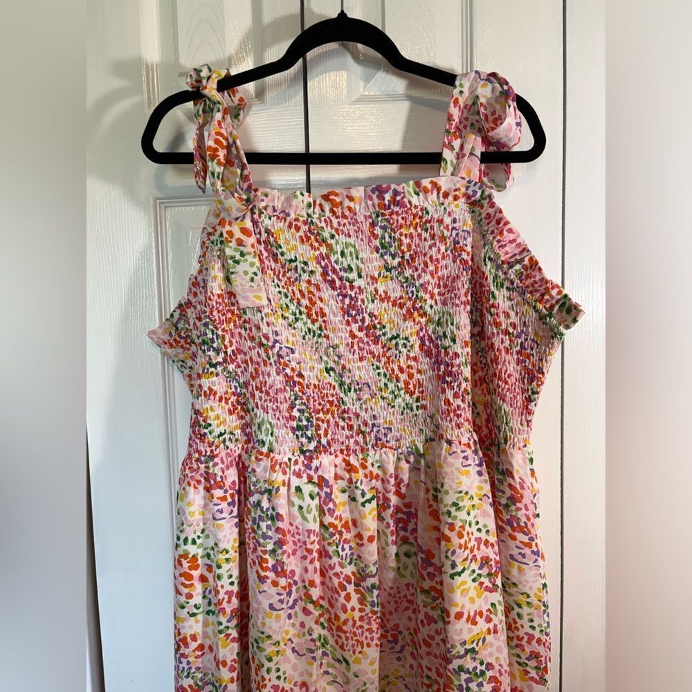 JODIFL Colorful Floral Midi Dress - Picture 3 of 5